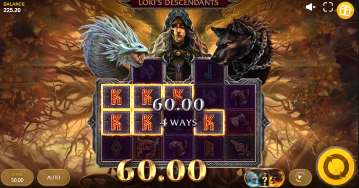 Loki's Descendants – aktywny tryb Monster Spins